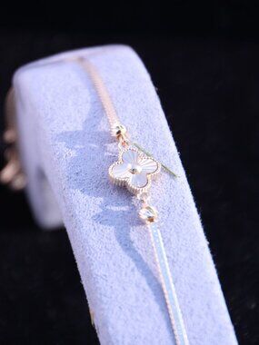 14K pure Italian/Turkish gold bracelet handmade.